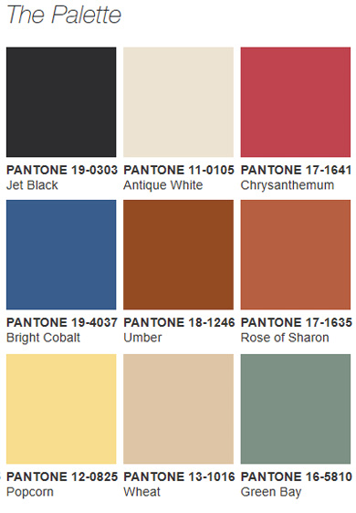 Pantone Releases Prints Charming Color Story For Apparel And Home